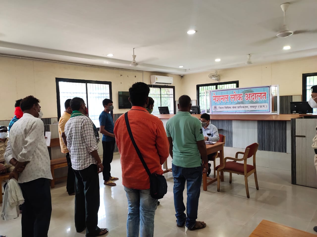 नेशनल लोक अदालत 2021:  रायपुर में निपटें 8352 मामलें