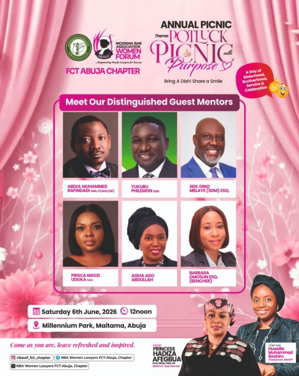 NBAWF FCT Abuja Chapter to Host “Potluck Picnic with Purpose” Annual Gathering